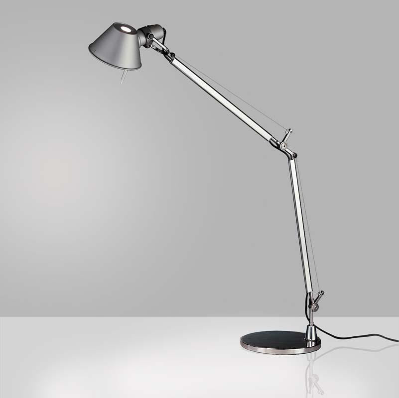 Artemide Tolomeo Mini 100W E26 Table Lamp with Aluminum Base