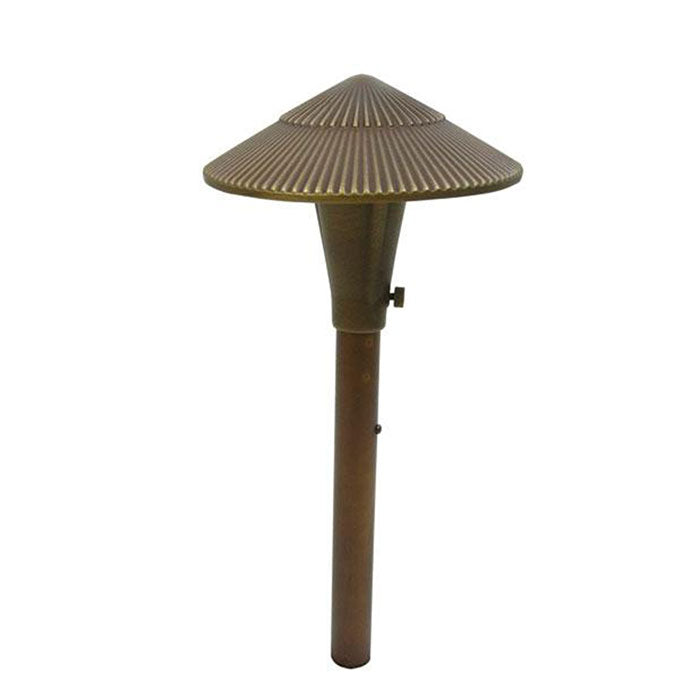 Focus Industries AL-15 8" Tiki Hat Adjustable Hub Area Light