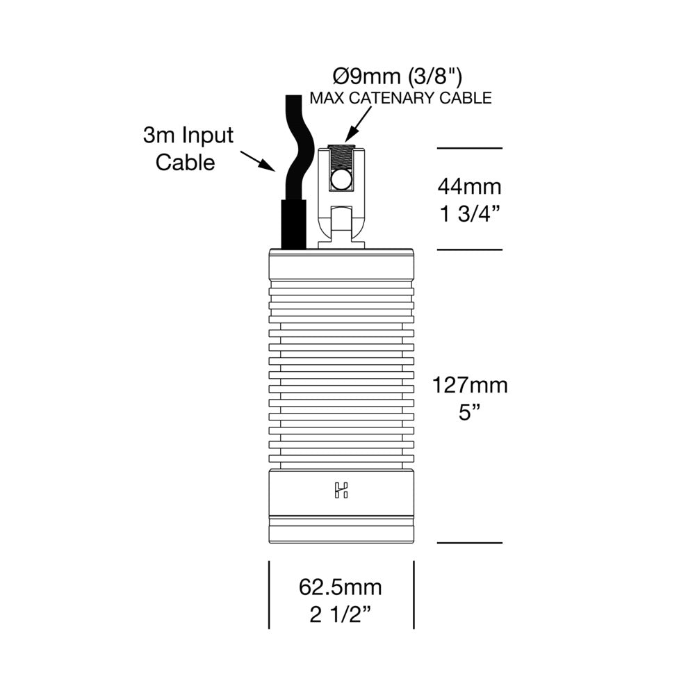 Hunza Catenary Mount High Power RGBW