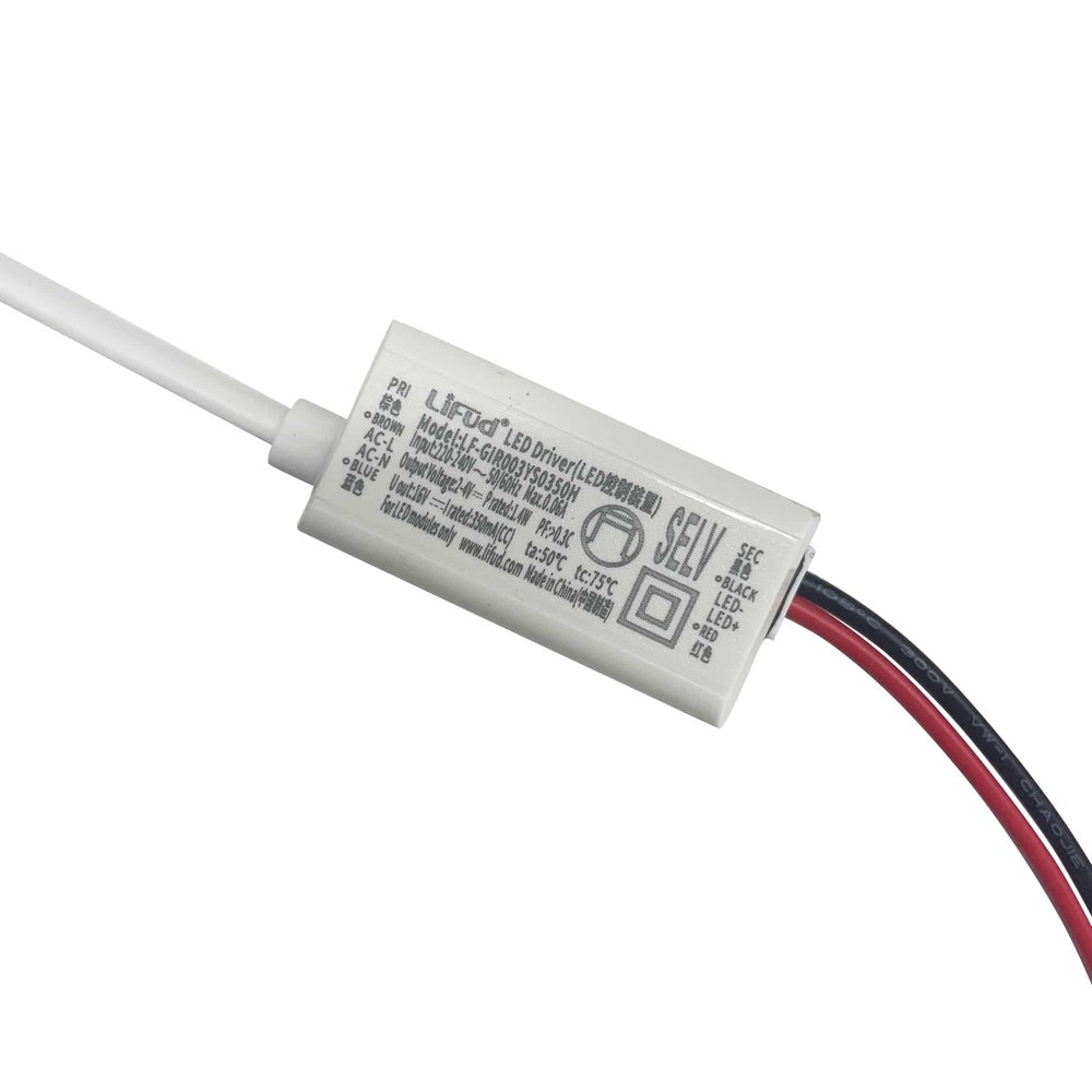 Hunza Lifud LED Driver LFGIR003YS350H 1.5W 350mA (2-4V) IP20