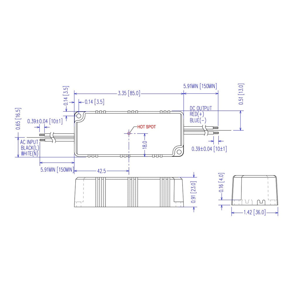 Hunza EPtronics 1000mA 12W 6-12VDC Constant Current Driver (Retro)