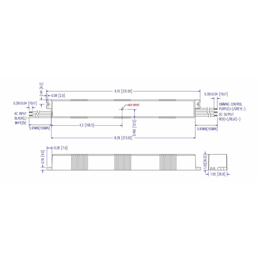 Hunza EPtronics 700mA 18-54V Constant Current Driver - Dim-to-off