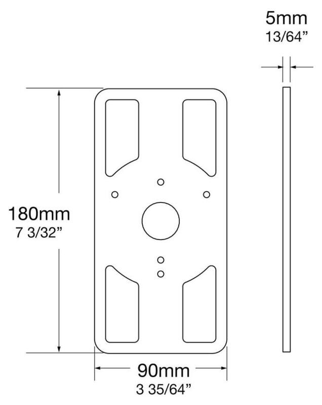 Hunza Ultra 50 Pole Bracket