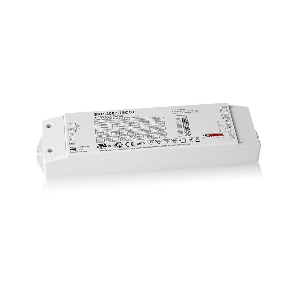 Hunza SUNRICHER 1-10V Tunable White 2 Channel - Constant Current Driver - 75W