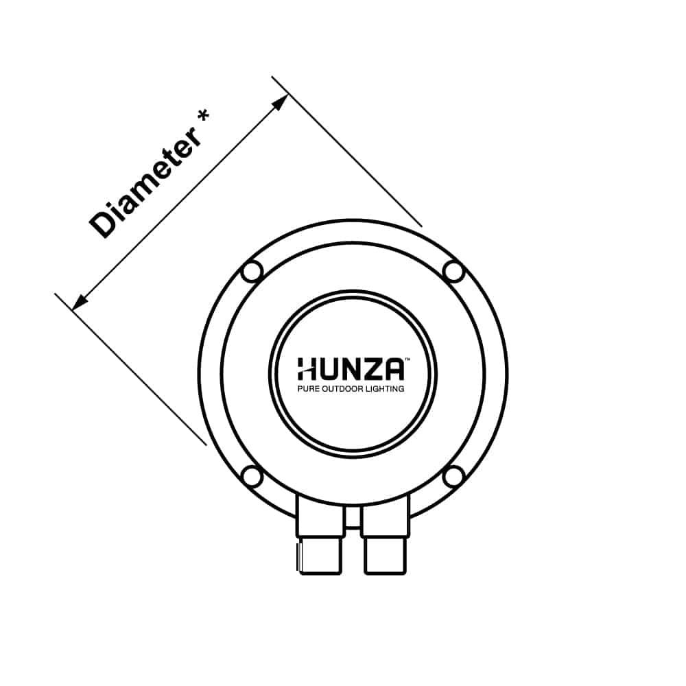 Hunza Waterproof Toroidal 12VAC Transformer - Inground