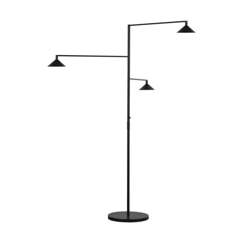 Visual Comfort Mill 3-Light Outdoor Grande Floor Lamp