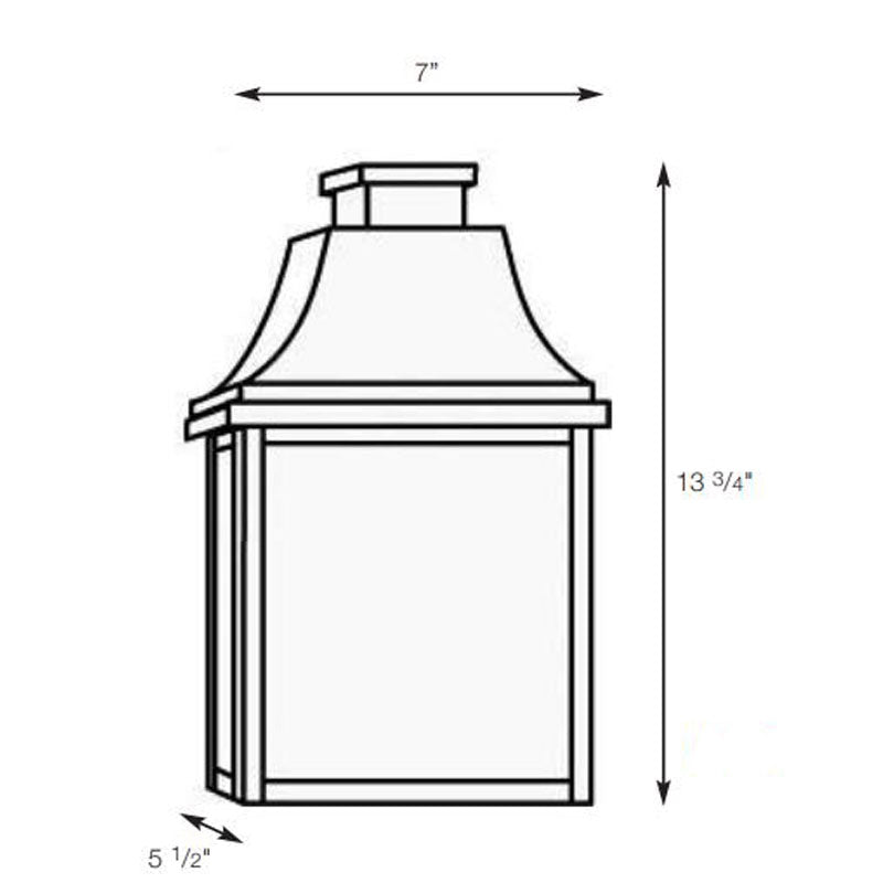 SPJ Lighting SPJ35-05 Flush Mount Lantern 120V