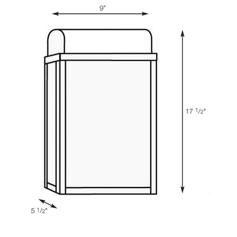 SPJ Lighting SPJ35-06 Flush Mount Lantern 120V