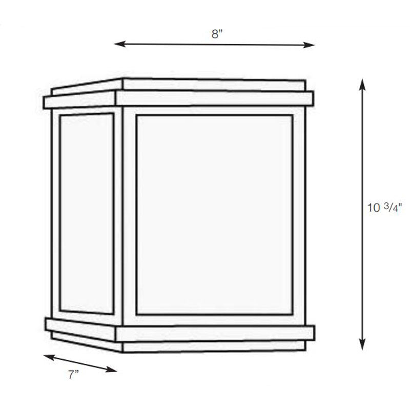 SPJ Lighting SPJ36-02A Flush Mount Lantern 120V