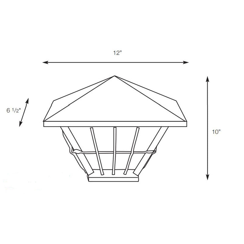 SPJ Lighting SPJ44-05A Wall Mount Lantern 120V