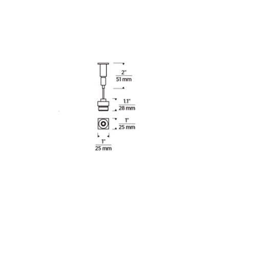 Tech Lighting 700 Brox Aircraft Connector