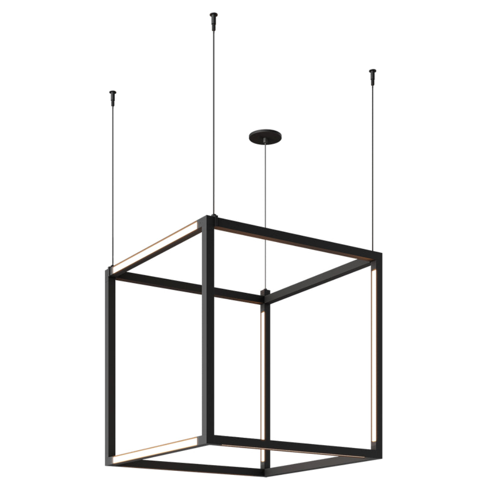 Tech Lighting 700 Brox Cube 24 Pendant By Visual Comfort