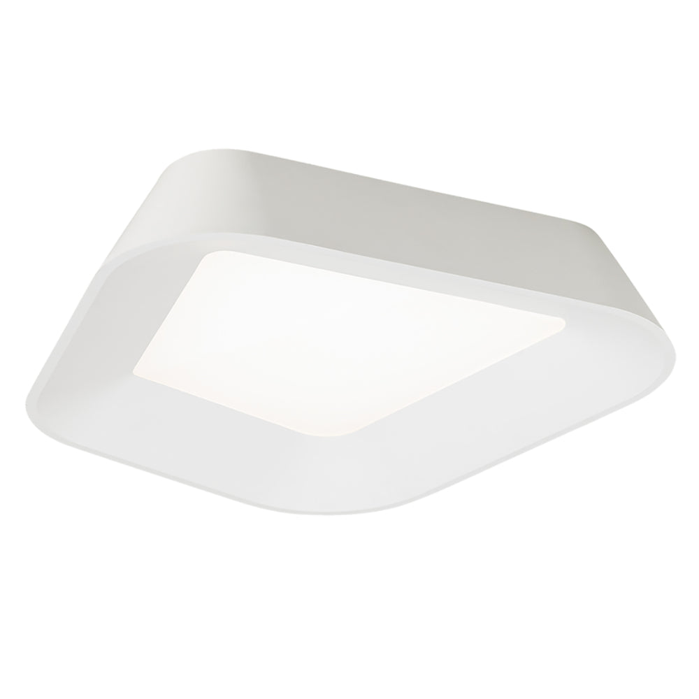 Tech Lighting 700FMRHNS Rhonan Matte White/White Flush Mount By Visual Comfort