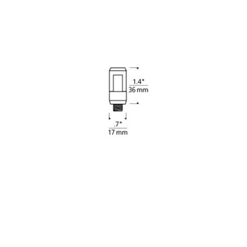 Tech Lighting 700MOCHED Monorail Freejack Connector