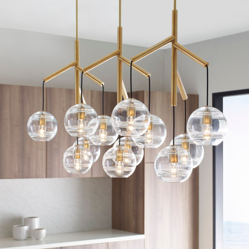 Tech Lighting 700 Sedona Triple Chandelier By Visual Comfort