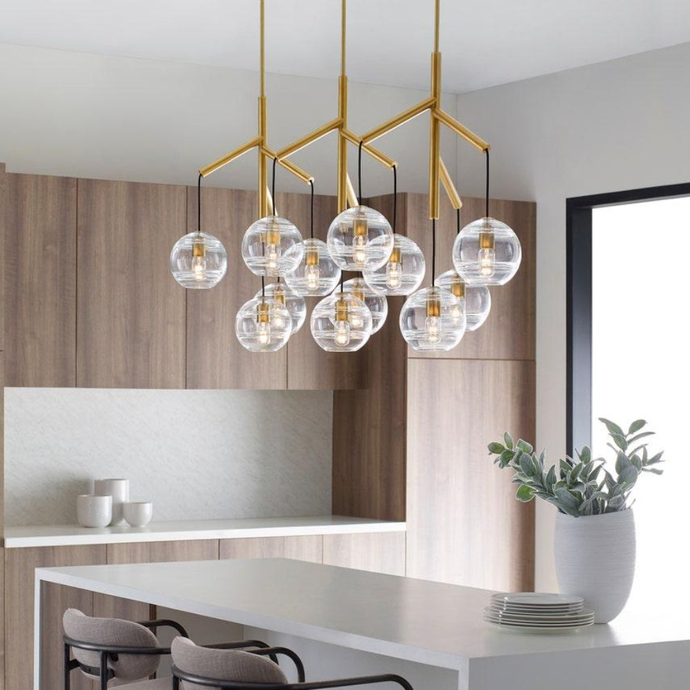 Tech Lighting 700 Sedona Triple Chandelier By Visual Comfort