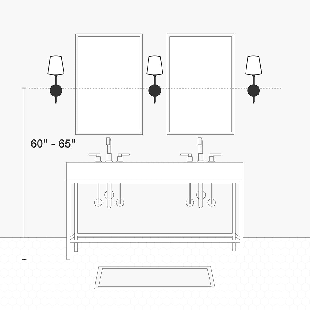 Tech Lighting 700BC Lufe Square 24 Bath