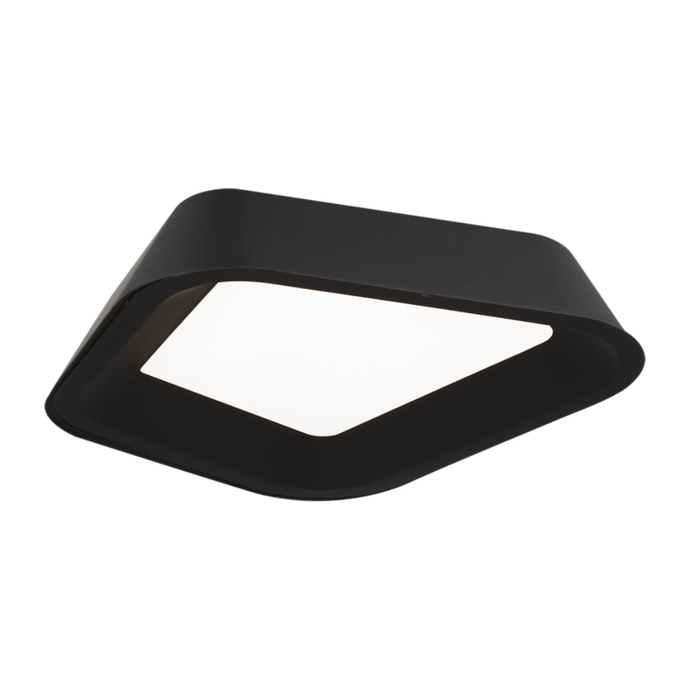 Tech Lighting 700FMRHNS Rhonan Matte White/White Flush Mount By Visual Comfort