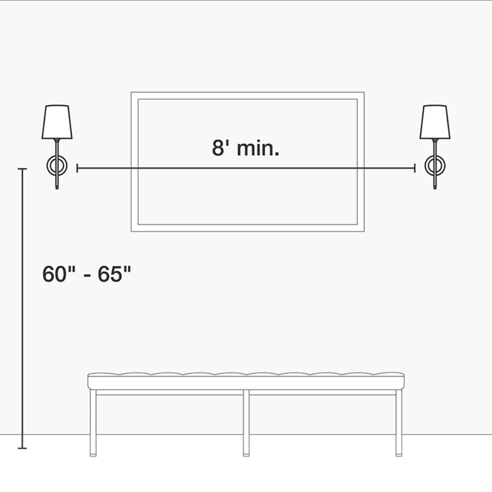 Tech Lighting 700WS Gambit Single Wall By Visual Comfort