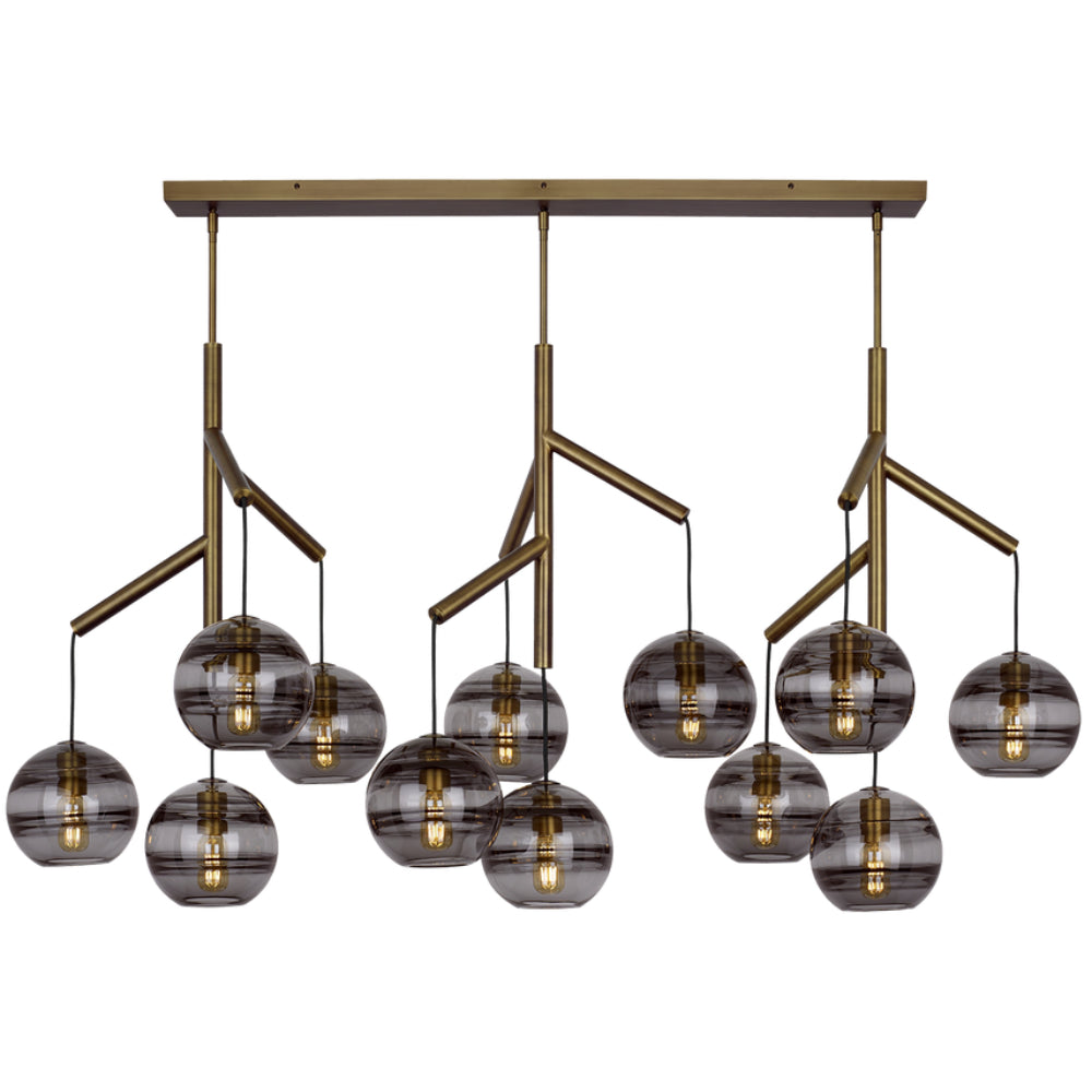 Tech Lighting 700 Sedona Triple Chandelier By Visual Comfort