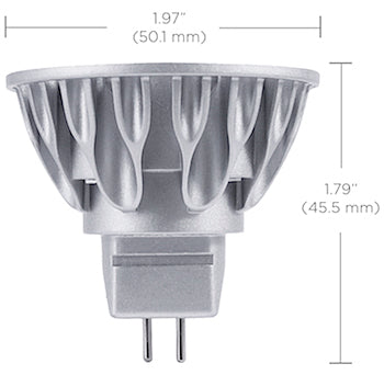 SORAA 7.5W LED MR16 2700K VIVID3 36° DIM