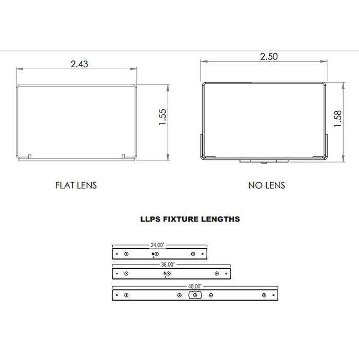Advantage Environmental Lighting LLPS Low-Profile Narrow LED Strip