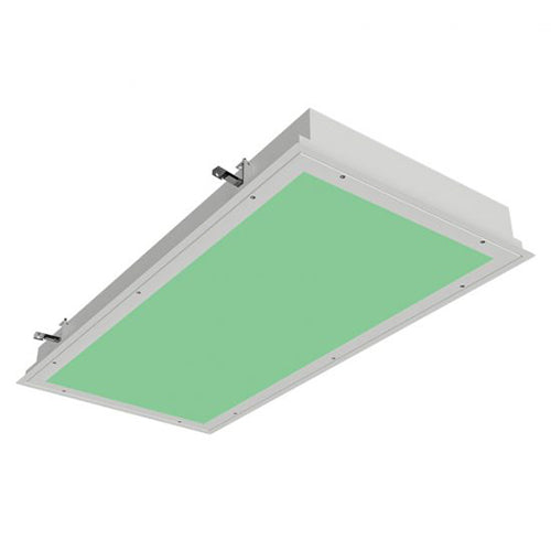 Advantage Environmental Lighting MEBFG Recessed/Recessed Flanged Surgical Suite 530nm Green/White LED