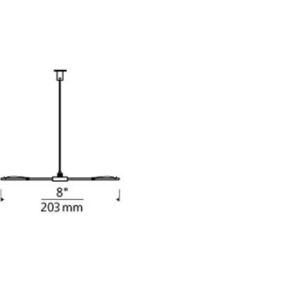 Tech Lighting 700PRTC6S Kable Lite Horizontal Turn